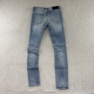 PRPS Jeans Men's 30x34 Blue Denim Tapered Skinny Fit Distressed Slim Stacked
